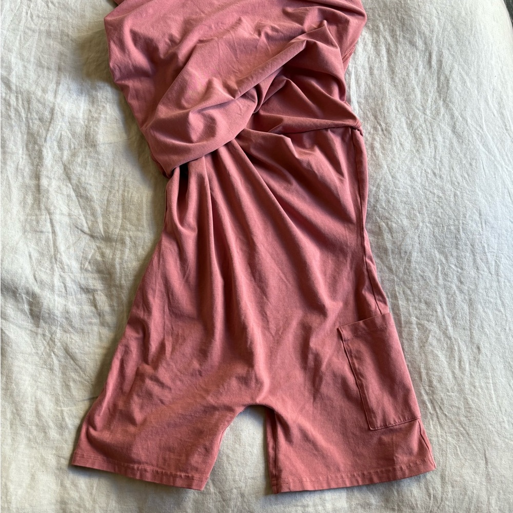 Free People Midi Dress with Built-In Shorts/Pocket - Size Medium - Picture 4 of 8